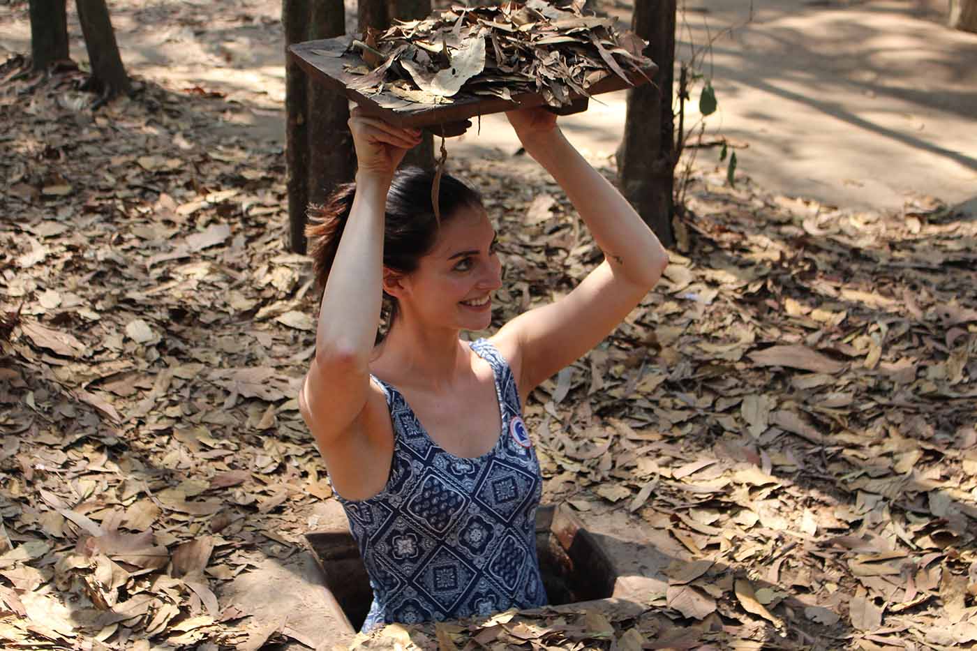 Cu Chi Tunnel in ho chi minh city